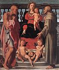 Madonna and Child with Two Saints by Jacopo Pontormo